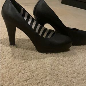 Black heels
